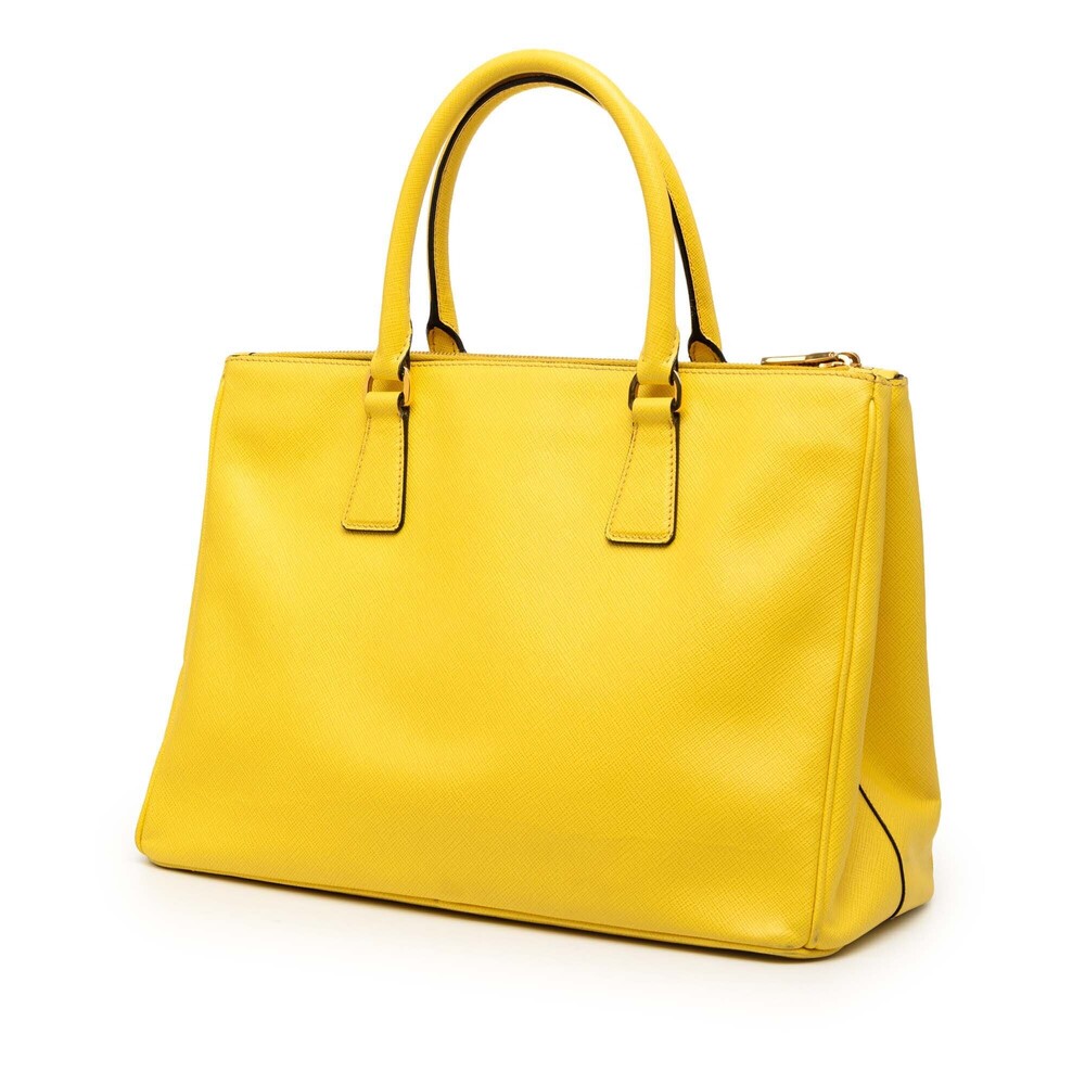 Pre-Loved Prada Medium Saffiano Lux Galleria Double Zip Satchel - Picture 2 of 8